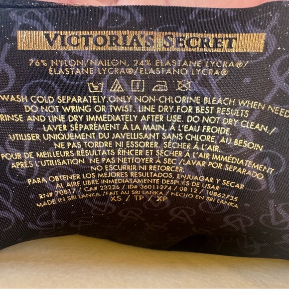 Victoria's Secret Bombshell Jewel Cristal Animal Print swimsuit Top 34C / Small - Picture 12 of 17